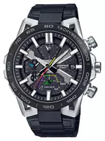 CASIO EQB-2000DC-1AER Edifice Bluetooth Tough Solar Vyriškas Laikrodis 55.6mm Juodas