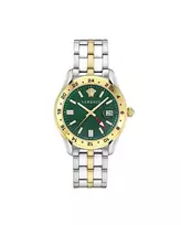 Versace VE7C00623 Vyrų Laikrodis 41mm Nerūdijančio Plieno Mėlynas Ciferblatas Chronografas