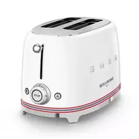 Smeg Skrudintuvas TSF01IDFEU, 2 griežinėliai, Baltas, Ines de la Fressange