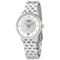 MIDO Moteriškas Automatinis Laikrodis M039207111060 33mm Nerūdijantis Plienas Perlų Motinos Ciferblatas