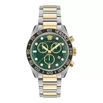 VERSACE V-Extreme Pro Vyriškas Šveicariškas Kvarcinis Laikrodis VE6K00423 43mm Nerūdijantis Plienas Juodas Ciferblatas