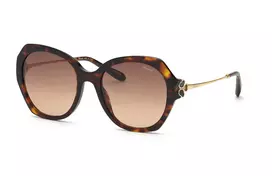 Chopard moteriški katės akies akiniai nuo saulės SCH354V540743 Havana/Ruda gradientas 54mm