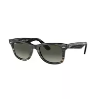 Ray-Ban Original Wayfarer Classic Akiniai RB2140-136071 Skaidrus Pilkas Rėmas Pilki Gradientiniai Lęšiai 55/18/145 mm