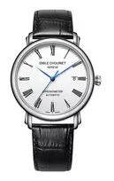 EMILE CHOURIET Vyriškas automatinis nardymo laikrodis 40mm nerūdijantis plienas juodas ciferblatas 001168G406625