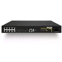 Dahua Technology DCN S4600-12X-P-SI Managed Layer 2+ Switch, 8x PoE+ 10/100/1000Base-T + 4x 10G SFP+, 125W PoE Budget