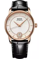 MIDO Moteriškas Automatinis Laikrodis M007207360360 33mm Rožinis Auksas PVD Nerūdijantis Plienas ir Oda
