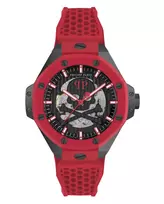 Philipp Plein The $kull King Vyriškas Kvarcinis Laikrodis PWPFA0524 44 mm Juodas Silikonas