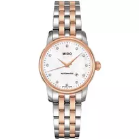 MIDO Baroncelli Lady automatinis laikrodis M76009691 29mm Rose Gold PVD