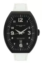 Montres de Luxe Moteriškas Kvarcinis Analoginis Laikrodis 35mm Nerūdijančio Plieno Tinklelio Apyrankė Sidabrinis Ciferblatas 09EX-LAB-8300