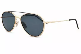 Thom Browne TB109ATGLDBLK Unisex Aviator Akiniai Titaninis Rėmas Tamsiai Žalia Lęšis 53/20/141 mm
