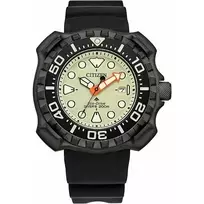 CITIZEN Vyriškas Eco-Drive Nardymo Laikrodis BN0227-25X 47mm Juodas Jonuotas Nerūdijantis Plienas ir Poliuretano Dirželis