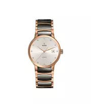 RADO R30183762 Moteriškas laikrodis 28mm Nerūdijantis plienas ir keramika Rudas ciferblatas