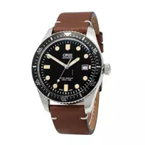 ORIS Vyriškas Automatinis Laikrodis 40540752145 43.50mm Mėlynu Ciferblatu Plienine Apyranke