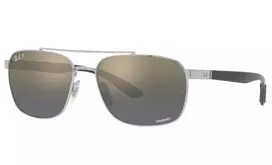Ray-Ban RB3701003J059 Vyriški Akiniai nuo Saulės Auksinis Metalo Rėmas Žaliai Mėlyni Gradientiniai Lęšiai 59mm