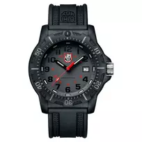 LUMINOX Vyriškas laikrodis XL.8882.F 45mm Šveicariškas kvarcinis su CARBONOX korpusu ir juoda gumine juostele