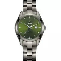 RADO Centrix Moteriškas Automatinis Laikrodis 36mm Aukštųjų Technologijų Keramika Nerūdijantis Plienas Baltas Perlamutro Ciferblatas Deimantai R32041312