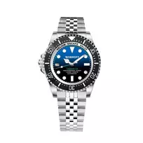 BOBROFF MAN BF0003iJ Analoginis Kvarcinis Laikrodis 42mm Juoda Oda