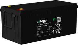 VOLTAGE AGM Long Life Battery 12V 200Ah VEL12-200 (15-Year Design Life)