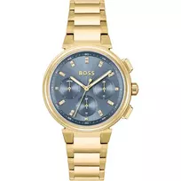 HUGO BOSS Purity moteriškas laikrodis 1502677 38mm nerūdijančio plieno tinklelis sidabrinis ciferblatas