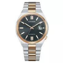 CITIZEN Vyrų Automatinis Laikrodis NJ0154-80H 40mm Nerūdijantis Plienas Pilkas Ciferblatas