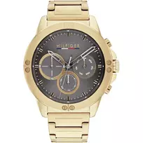 Tommy Hilfiger Vyriškas Laikrodis 1791891 46 mm Nerūdijantis Plienas Mėlynas Ciferblatas