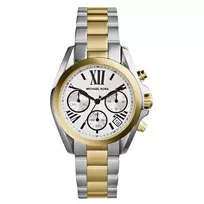Michael Kors MK5912 Moteriškas Rožinio Aukso Spalvos Nerūdijančio Plieno Chronografinis Laikrodis 37mm