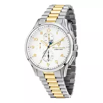 Maserati Vyriškas Kvarcinis Chronografinis Laikrodis R8873624003 44mm Nerūdijantis Plienas Mėlynas Ciferblatas