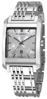 Burberry vyrų laikrodis BU1567 33mm nerūdijančio plieno sidabrinis ciferblatas