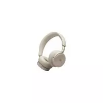 JBL Live 680NC belaidės ausinės ant galvos su adaptyviu triukšmo slopinimu, smėlio spalvos