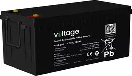 Voltage AGM Battery 12V 200Ah VE12-200 (6-9 Years Life)