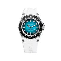 BOBROFF MAN BF0009-BFSTB 44mm Analoginis Kvarcinis Laikrodis - Nerūdijančio Plieno Korpusas, Ruda Odelės Juosta