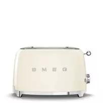 Smeg Skrudintuvas TSF01MLMEU, 2 griežinėliai, smėlio spalvos, Ines de la Fressange Paryžiaus leidimas