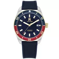 Tommy Hilfiger Vyriškas Laikrodis 1792141 40mm Nerūdijantis Plienas Mėlynas Ciferblatas