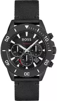 BOSS Skymaster vyrų chronografo laikrodis 1513940 43mm nerūdijančio plieno mėlynas ciferblatas