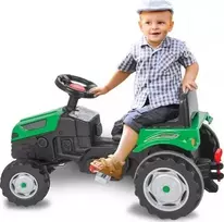 Jamara Strong Bull Pedal Tractor Green 3+