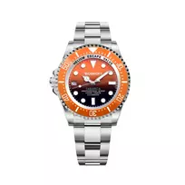 BOBROFF MAN BF0004ibn 42mm Quartz Analog Men's Watch Stainless Steel Case Brown Leather Strap