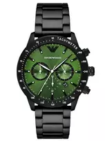 ARMANI Vyriškas AR11472 Kvarcinis Chronografo Laikrodis 43 mm Nerūdijantis Plienas
