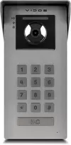VIDOS IPX S100 lauko IP vaizdo domofono skydelis 2MP 1080p PoE Wi-Fi juodas