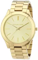 Michael Kors MK3179 Moteriškas laikrodis su rožinio aukso spalvos nerūdijančio plieno apyranke, 39 mm