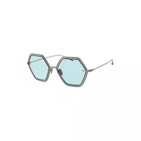 GIORGIO ARMANI AKINIAI AR6130-301165 Moteriški Pilot Aviator Šviesiai Auksiniai Tamsiai Pilki Gradient 59mm