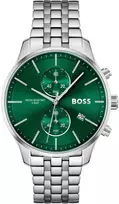 Vyriškas laikrodis BOSS Skymaster Chronograph 1513975 42mm nerūdijantis plienas mėlynas ciferblatas