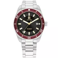 Tommy Hilfiger vyriškas laikrodis 1792154 Quartz nerūdijančio plieno 40mm mėlynu ciferblatu