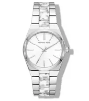 Michael Kors MK6649 Moteriškas laikrodis su rožinio aukso nerūdijančio plieno apyranke 36mm