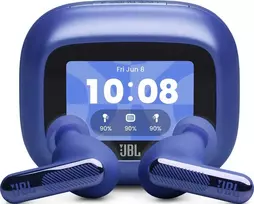 JBL Live Beam 4 belaidės ausinės su Bluetooth 5.3, Adaptyviu triukšmo slopinimu, 48h baterija, IP55, juodos