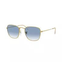 Ray-Ban Frank Metal Sunglasses RB385791963F5 Gold Light Blue Gradient 51mm