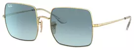 Ray-Ban RB1971-001-3M Square 1971 Akiniai Auksinis Rėmelis Klasikiniai G-15 Žali Stiklai 54mm