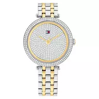 Tommy Hilfiger Women's Blake 1782760 Quartz Analog Watch 34mm Silver Stainless Steel Mesh