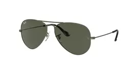 Ray-Ban Aviator Classic Akiniai RB3025 55/14/135 mm Auksiniai/Žali