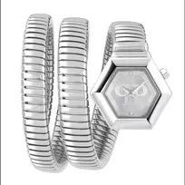 Philipp Plein Women's PWZAA0123 28mm Stainless Steel Skeleton Watch