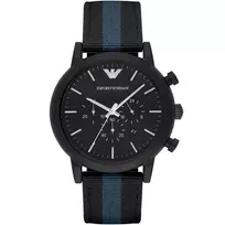 ARMANI AR1948 Vyriškas Kvarcinis Chronografo Laikrodis 46mm Nerūdijantis Plienas